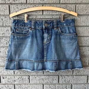 Y2K Old Navy Mini Jean Skirt Size 4 Going Out Denim